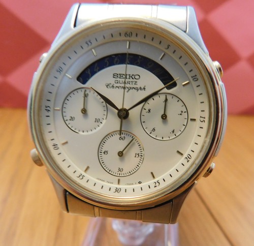 Seiko 7a34 7000 - seiko, chronograph
