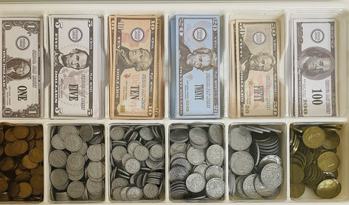 School money math - money,