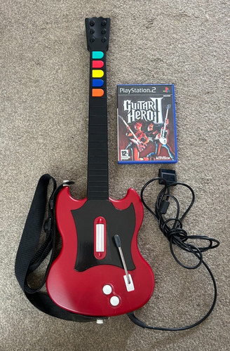 Ps2 guitar hero - guitar, &