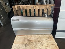 MERCEDES W209 CLK CLASS OS DRIVER DOOR SILVER 02-09 (AJ-111)