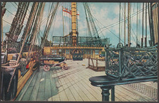 H.M.S. VICTORY postcard The