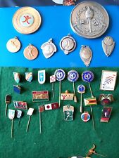 30 × Mixed Sporting ~Medallions/Medals/ Badges ~ Gymnastics Etc...