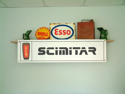 Reliant scimitar car banner - reliant,
