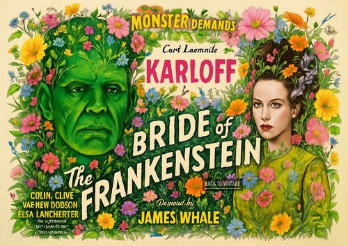 The bride frankenstein - bride,