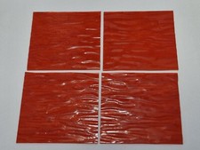 Piece orange stained - orange, glass