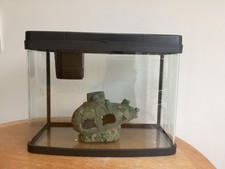 40L LoveFish Panorama Fish Tank with Pump, Filter, Heater, Lights + Accessories