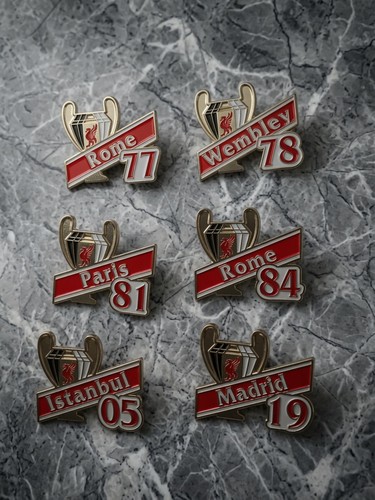 Liverpool pin badge set - fc,