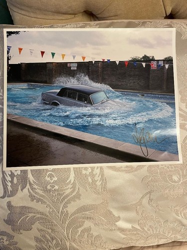 Jeremy clarkson signed 10x8 - clarkson,