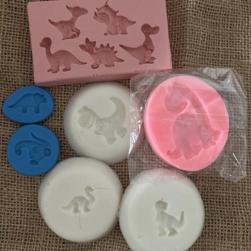 Silicone dinosaur moulds for - moulds,