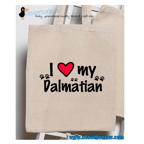 Love dalmatian 100 - "i, 100%