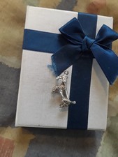 SILVER CHARM POODLE DOG SIT UP