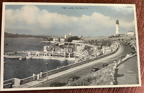 Vintage postcard plymouth - vintage,
