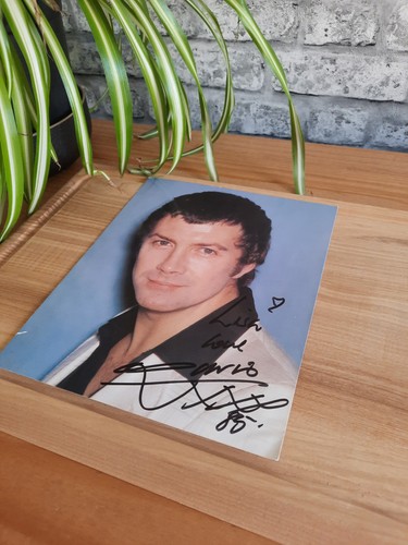Signed photo lewis collins - signed,
