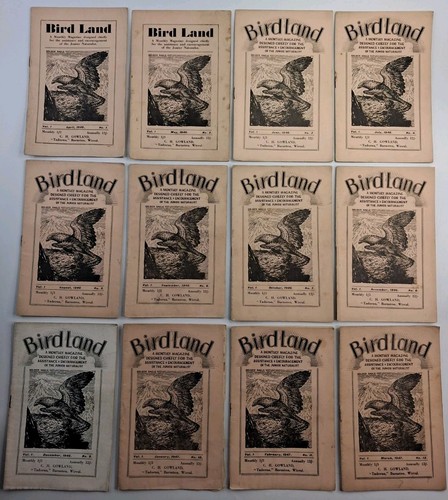 Bird land magazines issue - land, to
