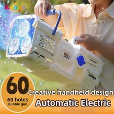 Kids Electric Bubble Gun LED