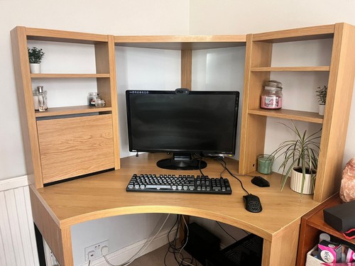 Ikea micke corner oak - ikea,