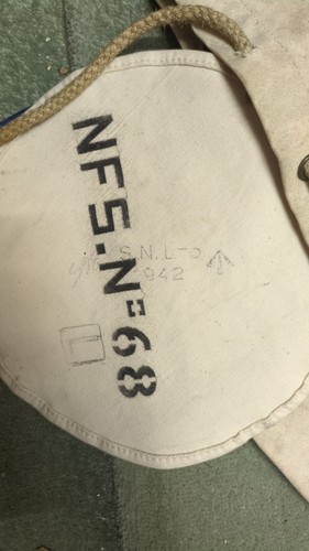1942 dated nfs kit duffle - nfs,