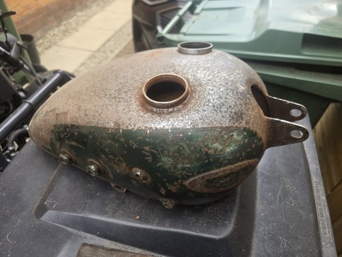 Vintage 1930s bsa - fuel, tank