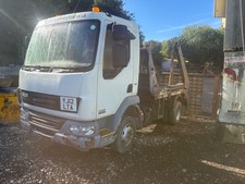 daf lf 45 skip loader telehoist equipment