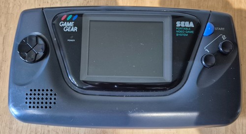 Faulty sega game gear console - faulty,