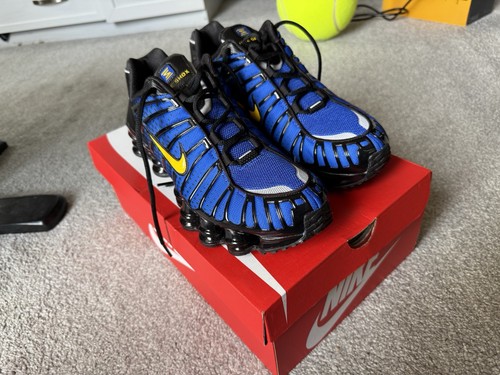 Nike shox black lyon blue - shox,