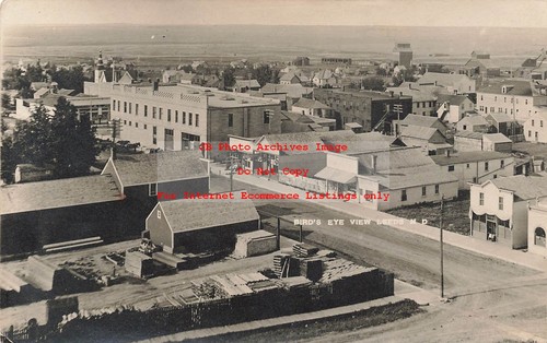 Leeds north dakota rppc - north,