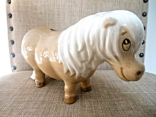 Royal Doulton Thelwell Grays Palomino Pony Money Box   - Boxed