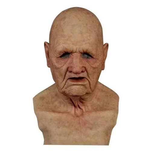 Halloween realistic old man - old,