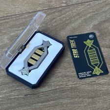 Star Trek Movie Era Captain Rank Pin w./ Certificate of Authenticity - WoK