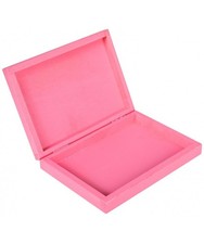 Pink Wooden Gift Box for