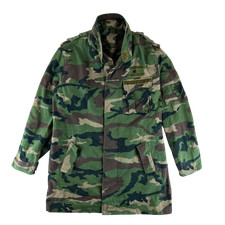 Slovak Army Jacket M97 Camouflage M65 Style Combat Tactical Hooded Large