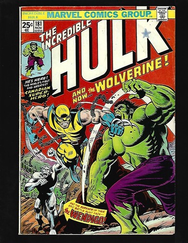 Incredible hulk 181 - incredible, #181
