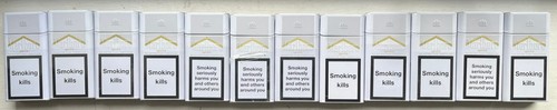 Marlboro gold white cigarette - marlboro,