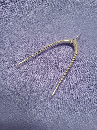 Solid silver wishbone sugar - solid,