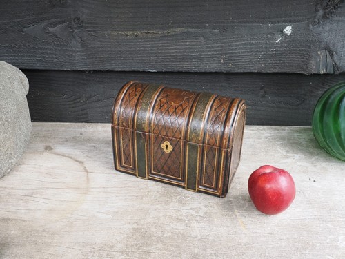 Super antique tooled leather - a,