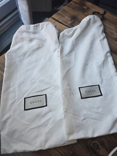 Gucci dustbags ideal shoes - x2,