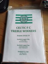 CELTIC HOME PROGRAMMES 2018/19