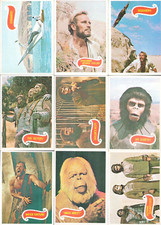 1967 TOPPS T.C.G. PLANET OF THE APES GUM CARDS COMPLETE SET OF 44 CARDS US ISSUE