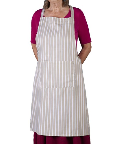 Butchers stripe printed bright - printed,