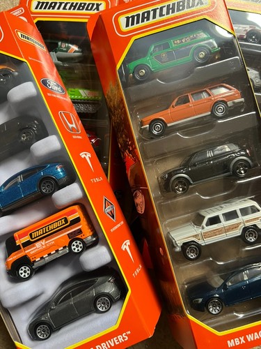 Mattel matchbox 5 pack of - -,