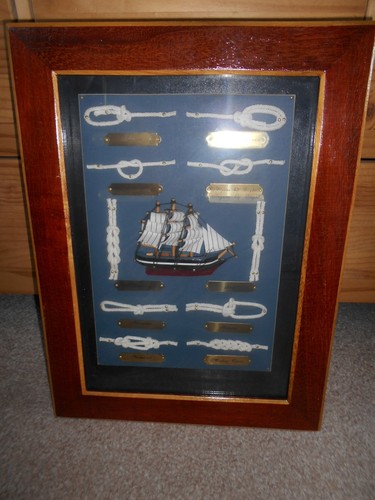 Large nautical knot board