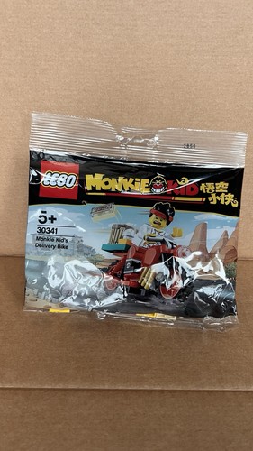 Lego monkie kid delivery - kid, bike