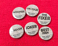 BACARDI pin badges