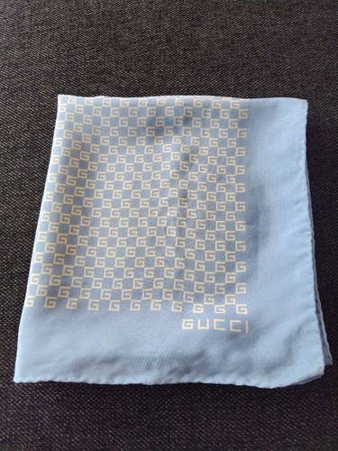Gucci pattern silk scarf - gg,