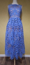 COAST Dress Sz 14 £159 Blue