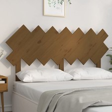 Bed Headboard Honey Brown