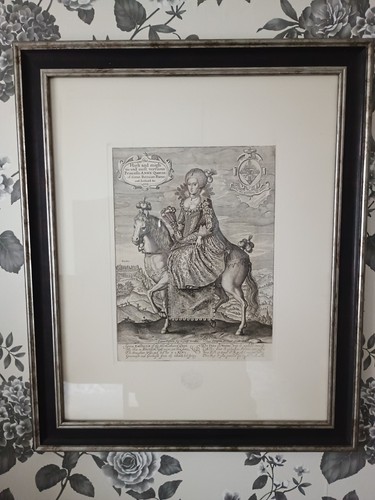 Equestrian portrait anne - of,