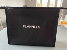 2 Hign Quantity Flannels Black Tote Bag or Gift Bag - Small 36cm x 28.5cm