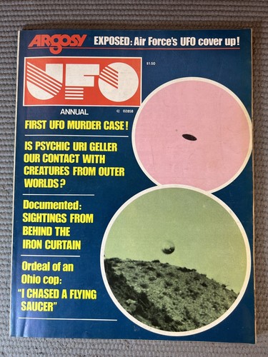 Vintage ufo argosy - vintage, magazine