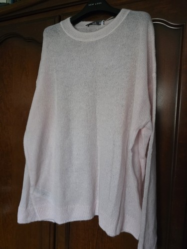 Pale pink wool alpaca blend - pale,